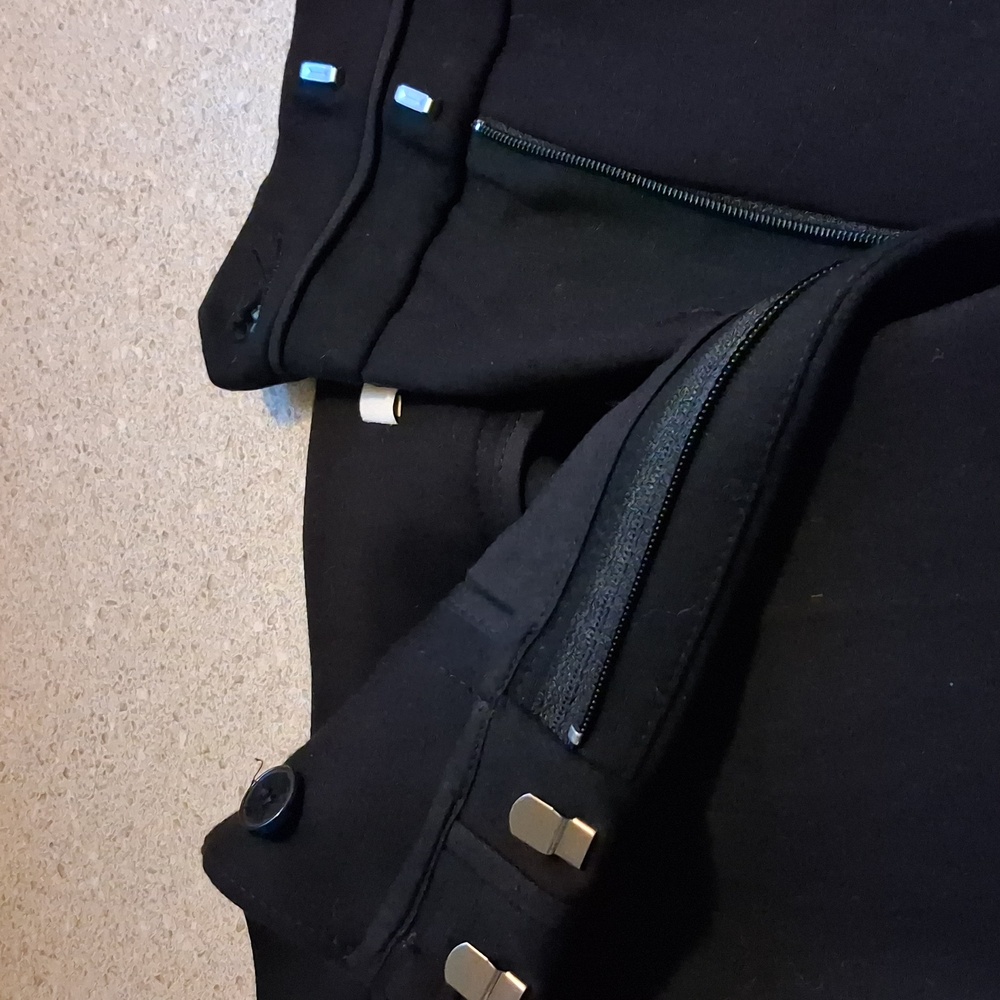 Sandro Classic Black High Waisted Trousers - 4 - Picture 9 of 10